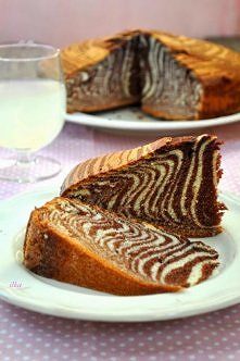Ciasto zebra
