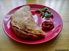 Calzone-włoska robota.
