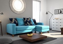 Narożnik Greta.
Lekko i słonecznie;) 
Lata 60 w nowoczesnym wydaniu