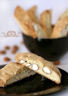 Cantucci- pyszne ciasteczka z Toskanii - jedno pieczenie