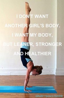 Pięknie napisane :). 
Dbajmy o nasze ciała. Ćwiczmy, rozciągajmy się i jedzmy rozważnie traktując je jak świątynie, nie jak śmietniki!