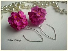 Kolczyki z modeliny fimo