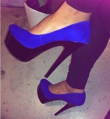 high heels.