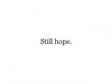 I hope...