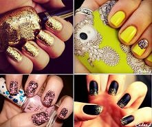 kolorowe paznokcie