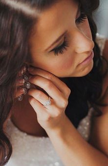 Sztuczne rzęsy na ślub, tak...