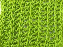 Tunesisch Häkeln - Sieben Zwerge-Ajourmuster