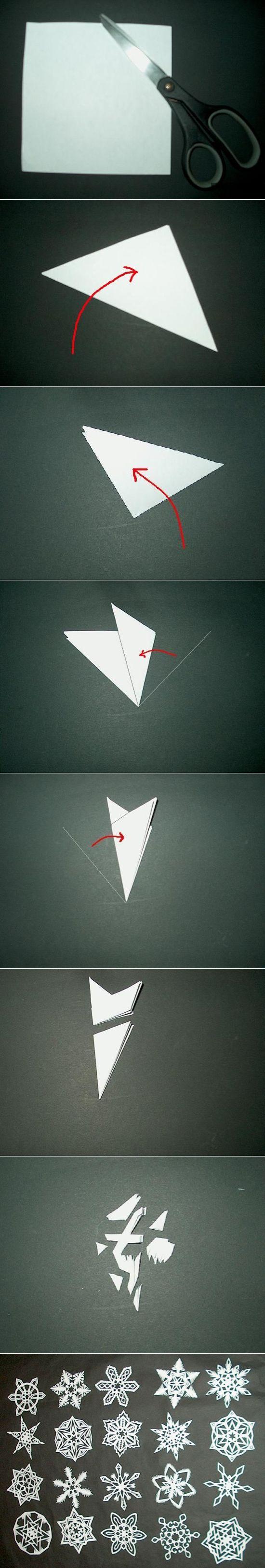 Papier Snowflake Tutorial