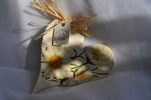 Decoupage na masie solnej. ...