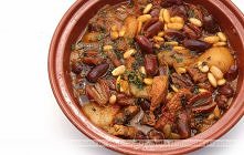 Schab z fasolką i ziemniakami