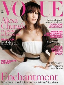 Alexa Chung for British Vogue October 2013