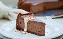 Mocno czekoladowy sernik