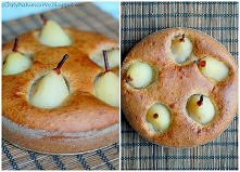 Korzenne ciasto gruszkowe