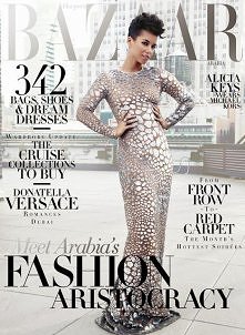 Alicjia Keys for Harper's Bazaar Arabia December 2013
