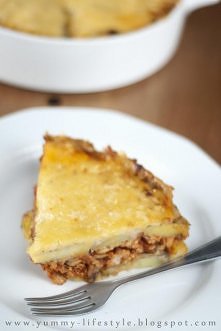 Wiejska zapiekanka ziemniaczana