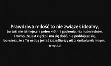 Prawdziwa miłość to niezwiązek idealny...