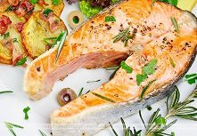 Łosoś w słodko kwaśnej marynacie