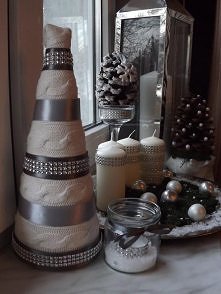 kompozycja zimowo świąteczn...