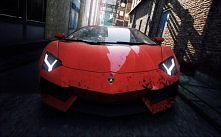 Lamborghini avnetador in red on ultra hd wallpapers from yours-cars.eu