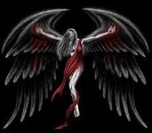 Mroczny anioł upadły.