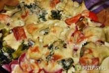 warzywa zapiekane z beszame...