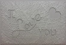 Plecionka "I love you&...