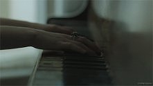 the piano