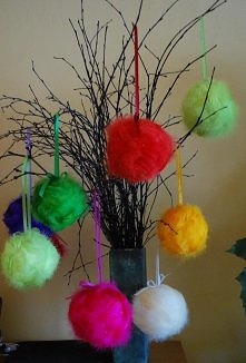 Nowa forma bombki - pierzas...