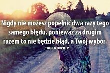 Za drugim razem to już wybór...