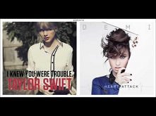 I Knew You Were Trouble vs. Heart Attack (Mashup) - Taylor Swift &amp; Demi Lovato (OFFICIAL) <3