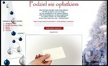 podziel się opłatkiem na święta :)