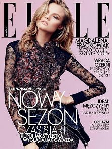Magdalena Frackowiak in Elle Poland September 2013
