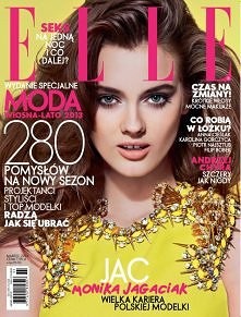 Monika 'Jac' Jagaciak in Elle Poland March 2013