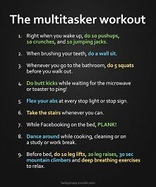 multitasker workout ! <3...