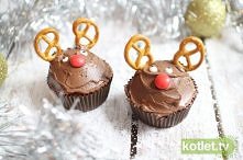 Przepis na śmieszne babeczki reniferki, to pyszny pomysł na wspólnie spędzony czas z dzieckiem