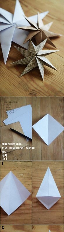 własnoręczne gwiazdki na ch...