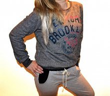 bluza bawełniana z printem