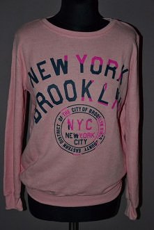 bawełniana bluza z printem