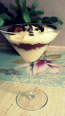 Pyszny pudding ryżowo czekoladowo-czekoladowy ;))