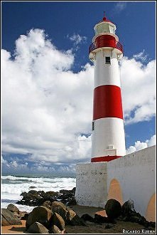 Itapuã Lighthouse, Salvador, Bahia, Brasil