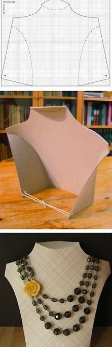 Stojak na biżuterię DIY