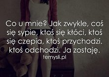co u mnie?
