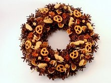 wianek ze spiralkami