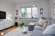 Przytulne mieszkanie w stylu skandynawskim - Salon - Styl Skandynawski - Le Pukka concept store