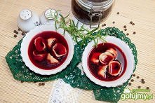 Barszcz czerwony z uszkami ...