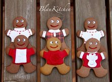 piernikowe ludziki w sweterkach :)