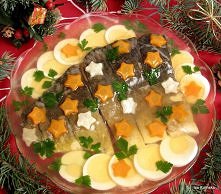 Świąteczny karp w galarecie