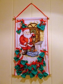 Kalendarz adwentowy wykonan...