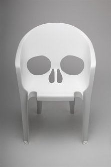 Plastic Skull Chairs