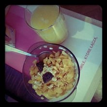 owsianka z płatkami kukuryd...